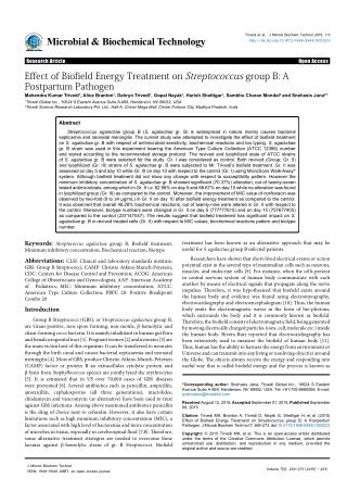 Analysis of Streptococcus Agalactiae Biochemical Test