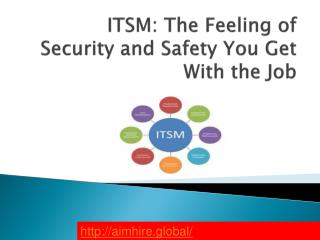 ITSM: The Feeling of Security and Safety You Get With the Job
