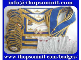 Masonic Craft provincial full dress apron set