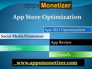 App Store Optimization-appsmonetizer.com