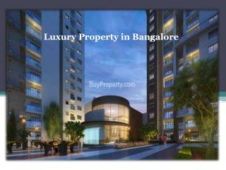 Bangalore gears up for Residential Properties