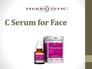 C Serum for Face