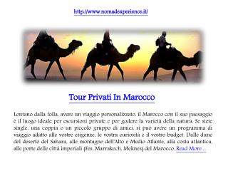 Tour Privati in Marocco