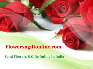 Buy/Send Red Rose Flowers and Valentine Gifts Online - Flowersngiftonline