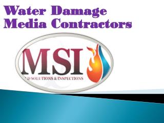 Water Damage Media