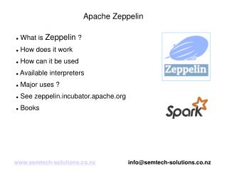 An introduction to zeppelin