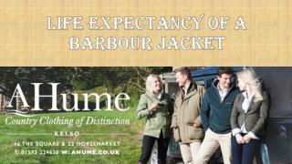 Life Expectancy of a Barbour Jacket