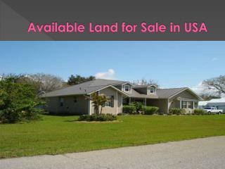 USA land for sale