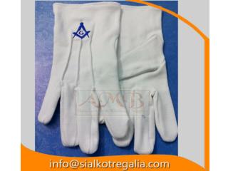 Masonic Cotton Gloves