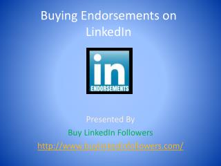 Buying Endorsements On LinkedIn