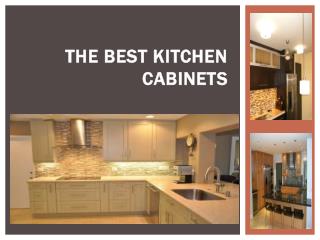 The Best Kitchen Cabinets