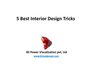 5 Best Interior Design Tricks