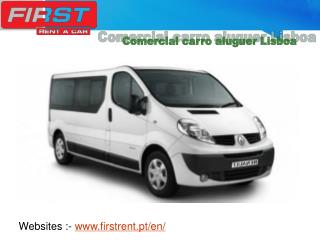 Comercial carro aluguer Lisboa