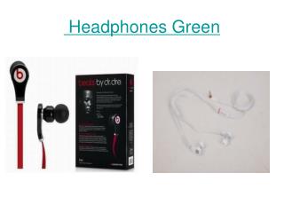 Headphones Green