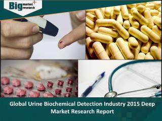 Urine Biochemical Detection Industry- Demand, Growth, Opportunities