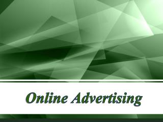 Online Advertising