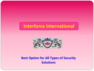 Private Investigator Toronto | Interforce International