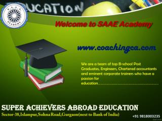 Best CAT Coaching in Gurgaon for you