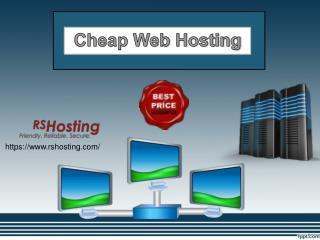 Cheap Web Hosting - RS Hosting