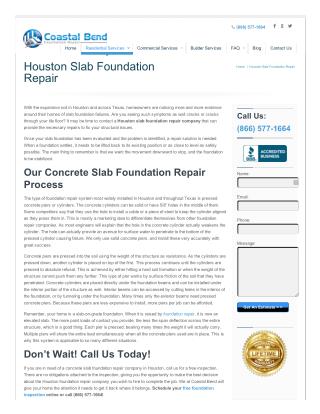 Slab Foundation Repair Service In Houston