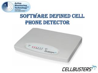 Software Defined Cell Phone Detector