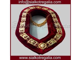 Masonic Shrine chain collar Golden