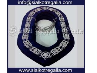 Masonic regalia Past master chain collar