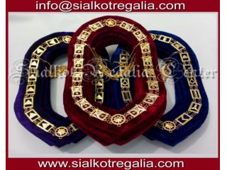 Masonic dress Blue lodge chain collar