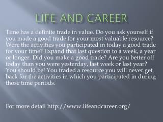 www.lifeandcareer.org