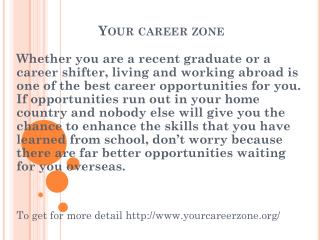 www.yourcareerzone.org