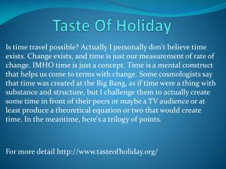 www.tasteofholiday.org