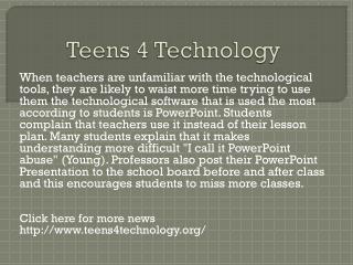 www.teens4technology.org