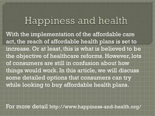 www.happiness-and-health.org