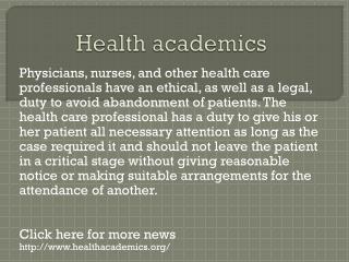 www.healthacademics.org