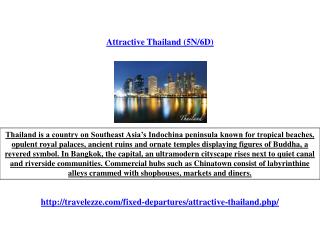 Attractive Thailand (5N/6D)