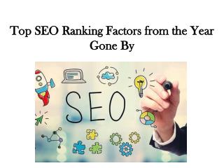 SEO Ranking Factors