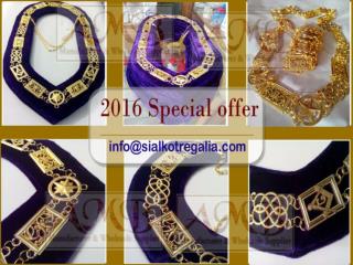 Grand Lodge Metal chain collar