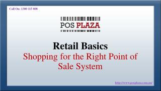 Retail Basics- Shopping for the Right Point of Sale System