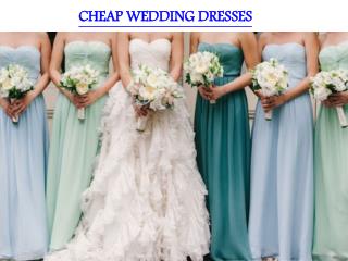 CHEAP WEDDING DRESSES
