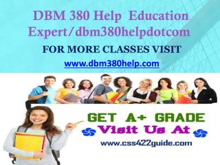 CSS 422 Guide Education Expert/css422guidedotcom