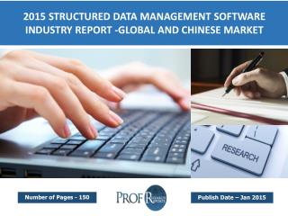 Global Structured Data Management Software Market Trends 2016