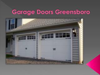 Garage Door Services and Repair