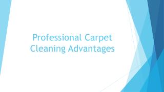 Advantages of Professional Carpet Cleaning