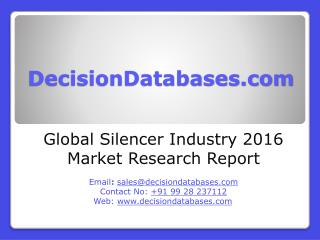 Silencer Market Analysis 2016 Development Trends