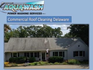 Commercial Roof Cleaning Delaware