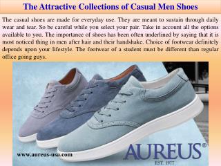 The Attractive Collections of Casual Men Shoes