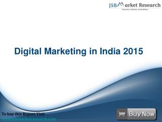 Digital Marketing in India 2015