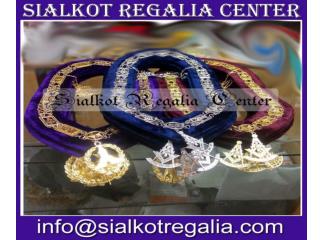 Masonic Chain collar gold finish