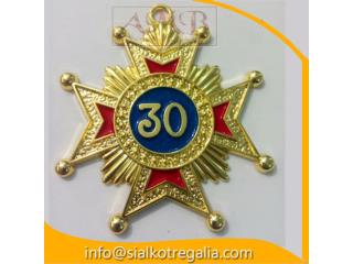 Masonic Rose Croix 30 degree jewels
