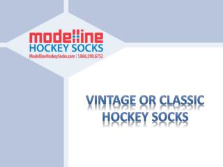 Vintage Or Classic Hockey Socks